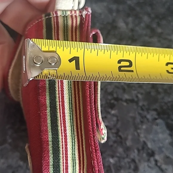 Longaberger Striped ID/Hand Sanitizer Holder - Picture 11 of 13